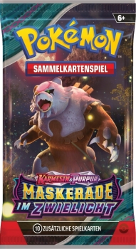 Pokemon Maskerade im Zwielicht Booster 1